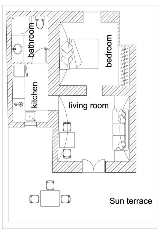 Sunhaus Appartement Perissa  Buitenkant foto